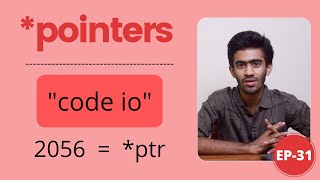 Pointers in C  CProgramming Ep31  Tamil  code io [upl. by Leak390]