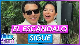 Ángela Aguilar y Christian Nodal las controversias tras su boda  El Gordo y La Flaca [upl. by Dijam55]