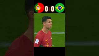 Portugal 🆚 Brazil WorldCup2026 32imaginery match highlight shorts football youtube ronaldo [upl. by Jeramie]