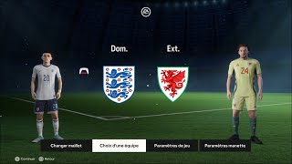 Angleterre vs Pays de Galles  UEFA World Cup Qualifiers J4  Groupe C [upl. by Baldwin]