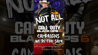 Not all BO6 campaigns were the same blackops6 bo6 callofduty [upl. by Bullock]