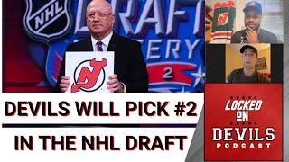 Reacting to The New Jersey Devils Getting The 2nd Overall Pick in The NHL Draft Ft Jersey Joe [upl. by Tewell]