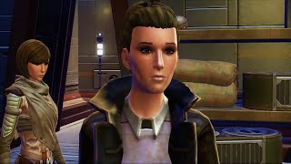 SWTOR™ The Task at Hand Aryn Leneer Appears  3  Jedi Knight Light Side Female [upl. by Ilrebmik510]