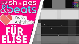 Beethoven  Für Elise Dubstep Remix  Just Shapes and Beats vs Project Arrhythmia Comparison [upl. by Enajharas638]