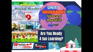 I Discovered the FUN Way to Learn Globe and Map Skills Unit 5 Globe and Map skill for 4 class SST [upl. by Jar]