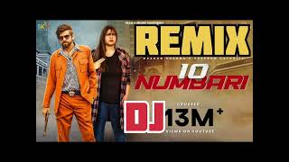 10 Numbari Masoom Sharma New Haryanvi Song Remix New hr songs 2023 Remix Dj Rahul Adiyana [upl. by Bolte]