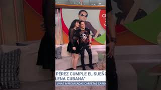 Foto Anais con Chris Pérez en Despierta América [upl. by Carthy]