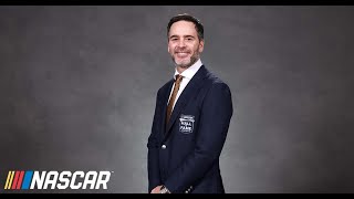 2024 Hall of Fame inductee Jimmie Johnson reveals biggest inspiration is wife Chandra  NASCAR [upl. by Blen]