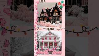 Lisa Or Lena  🤶🎄💖💫Chirstmas Inspired Decoration Luxury housebedroom and more lisa decoration [upl. by Kaasi135]