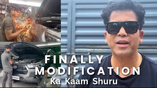 Finally Modification ka Kaam Shuru  Bobby bhaiya hilux modification [upl. by Luane669]