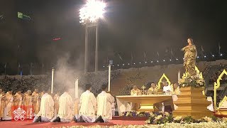 Papa Francesco Messa allo stadio di Bangkok 20192111 [upl. by Annayd]