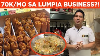 70K SA LUMPIA BUSINESS MALIIT NA PUHUNAN GRABE PALA ANG KITAAN DITO [upl. by Noelani960]