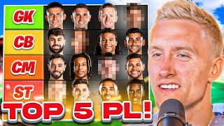 RANKING The Top 5 PL Players in EVERY Position 2324 [upl. by Seton]