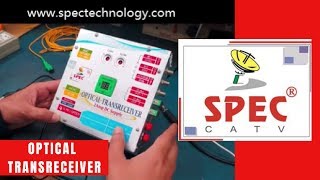 Best Optical Transreceiver PTR 2244  SPEC Technology [upl. by Ollayos]