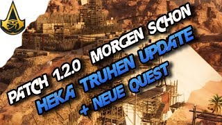 AC Origins  Patch 16 Januar Heka Truhen Update  Neue Quest Hidden Ones Assassins Creed Origins [upl. by Ailehpo]