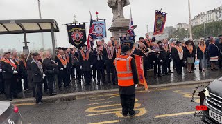 Brixham Orange parade 2024 [upl. by Pearman]