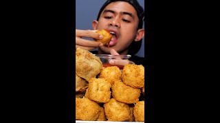 SUPER KRIUK MUKBANG 45 TAHU GORENG‼️  Tanboy Kun shorts [upl. by Joub]