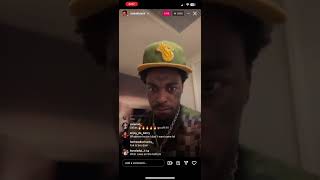 Kodak Black Instagram Live Showing His Cake For His Birthday  New LV June 11 2024 [upl. by Leihcey666]