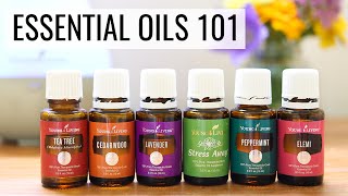 GETTING STARTED WITH ESSENTIAL OILS  tips tricks  recipes [upl. by Enyale]