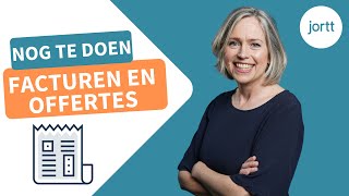 Facturen en offertes  Jortt  Online Boekhouden [upl. by Nahtanoy947]