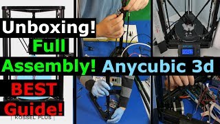 Anycubic Plus Linear Kossel Training Video Can you build a 3d printer [upl. by Trager]