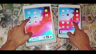 Ipad 4 Mini Vs Ipad 5 The Generation Test Antutu Benchmark  Gsm TN [upl. by Esertak]