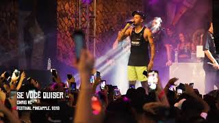 Chris  Se Você quiser AO VIVO NO FESTIVAL PINEAPPLE RAP CONTRA A FOME [upl. by Muncey]