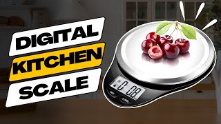 Best Food Scale on Amazon Top 5 Digital Kitchen Scales Reviewed 2024 [upl. by Olim482]