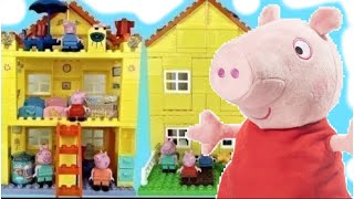 Peppa Pigs Family House Building and Construction Set [upl. by Akirahc71]