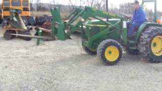 2000 John Deere 990 MFWD tractor for sale  sold at auction February 13 2013 New [upl. by Hutchins269]