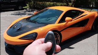 Driving a 650HP McLaren 570s Straight piped [upl. by Aigroeg452]