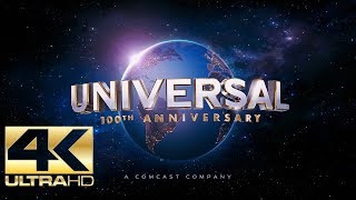 ユニバーサル ピクチャーズ 100周年 イントロ ロゴ 4K UHD 2160p 60fps [upl. by Leor]