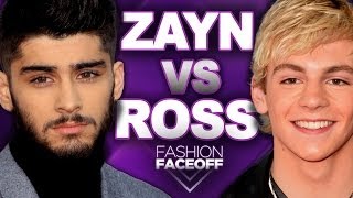 Zayn Malik vs Ross Lynch Best Style  Fashion Faceoff Guys Edition 2014 [upl. by Ehav]