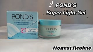 PONDS super light gel Honest Review PONDS cream gel [upl. by Acnaiv239]