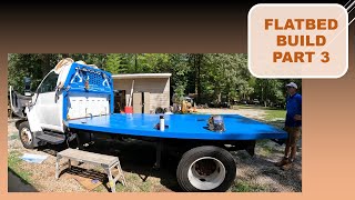 Flatbed build Part 3  ex Uhaul truck build [upl. by Anole]