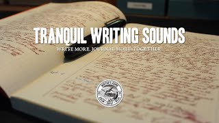 Tranquil Writing Sounds  Fountain Pen Sounds  Writers ASMR [upl. by Lytsirk]