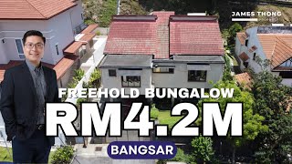 House Tour 10  RM 42 million  2 Storey Bungalow in Bangsar [upl. by Saduj]