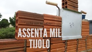 APRENDA ASSENTAR TIJOLOS NA SUA CONSTRUÇÃO [upl. by Blisse]