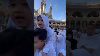 Sholawat amp Talbiyah Aishwa Nahla Membuat Penjuru Dunia Sejuk di depan Kabah mekkah arabsaudi [upl. by Sergio326]