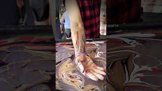 Body Marbling Paint Dip 52 by BLVisuals  Faster Horses Festival  Brooklyn MI  July 2024 [upl. by Adnalohs]