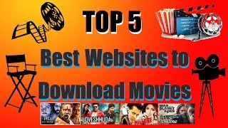 Top 5 best websites to download latest movies Bollywood Hollywood And South Indian [upl. by Aiksas]