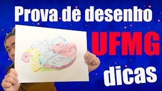 DICAS PRA PROVA DE DESENHO  UFMG [upl. by Freemon122]