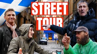 A Raw Street Tour of Glasgow’s Homeless Reality 3 Ft Marti Pellow [upl. by Ahsinhoj]