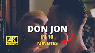 Don Jon Movie In 10 Minutes  Movie Recap [upl. by Yelroc]