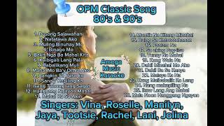 Opm Classic Song 80 amp 90s whellsvlog3881 [upl. by Ettenil]