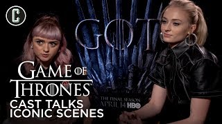 Game of Thrones Cast Talks About Their Most Iconic Scenes [upl. by Vanthe229]