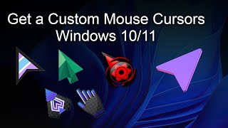 How To Change Mouse Pointer On Windows 10  11  Get a Unique Mouse Coursor [upl. by Turk]