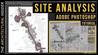 Architecture Site Analysis Presentation Guide  Photoshop Tutorial [upl. by Elisabeth]