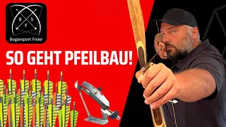 So geht Pfeilbau  Bogensport Freier [upl. by Gardy120]