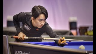 Billiards Live World Championship 3Cushion 2024  DICK JASPERS vs HONG THAI CHIEM [upl. by Barnaba80]